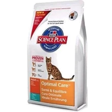 Корм для кошек Hill's Science Plan Feline Adult Optimal Care with Tuna 0.4 кг: Тип Сухой корм