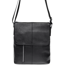 Чоловіча сумка планшет Borsa Leather чорна (K15103-black): Стать Чоловік