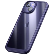 Чехол для iPhone Mobile Case TPU+PC Pulse Purple for iPhone 15 Plus: Цвет фиолетовый
