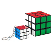 Набор головоломок Rubik's Классическая упаковка, Кубик и мини-кубик брелок, 3х3 (6062800): Вид Кубик Рубика