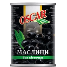 Маслины без косточки Oscar 400 г (8413552051345): Вес нетто 400 г