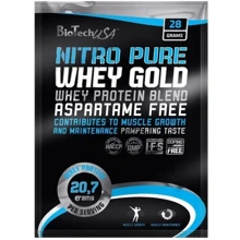 Протеин BioTechUSA Nitro Pure Whey Gold 28 g /sample/ Black Chocolate: Вид Сывороточные