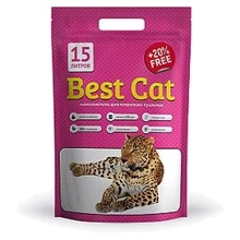 Наполнитель Best Cat Pink Flowers силикагелевый 15л 2шт/уп (4820186930368): Вид Силикагелевый