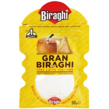 Сыр пармезан тертый Biraghi Gran, 50г: Вес нетто 50 г
