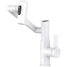 Смеситель для раковины Lefton Single-Hole Rotatable Faucet with Temperature Display-BF2204 White: Назначение Для раковины