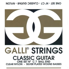 Струна для гитар Струны для классической гитары Gallistrings C7 BALL END FOR STUDENTS: Тип Комплект струн