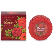 L'Erbolario Perfumed Soap Purple Rose and Oat oil Запашне мило Пурпурова Троянда 100 g: Призначення Очищення, Ароматизація