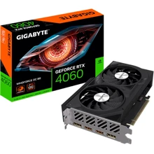 Відеокарта Gigabyte GeForce RTX 4060 WINDFORCE OC 8G (GV-N4060WF2OC-8GD): Обсяг пам'яті, Гб 8