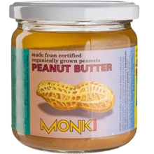 Паста арахісова Monki органічна 330 г (8712439035608): Вага нетто 330 г