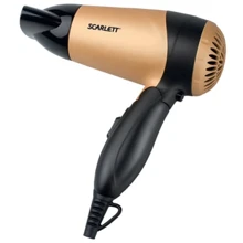 Фен Scarlett SC-1079 (Gold/Gray): Мощность, Вт 1400