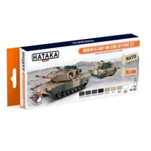 Набор красок Hataka Hobby Современная армия США и Корпус морской пехоты США, 8 шт.: Производитель Hataka Hobby