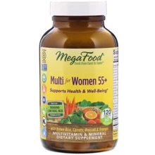 MegaFood Multi for Women 55+ 120 Tabs Вітаміни для жінок 55+: Тип мультивітаміни