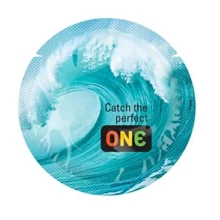 Кольоровий презерватив ONE Color Sensation (бірюзовий): Тип Класичні