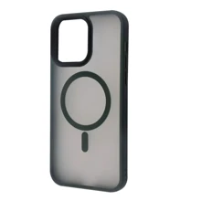 Чехол для iPhone WAVE Matte Insane Case with MagSafe Green for iPhone 14 Pro Max: Цвет зеленый
