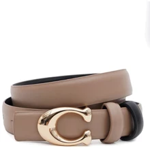 Жіночий ремінь Borsa Leather двосторонній чорний (CV1ZK-119be-beige/black): Стать Женский
