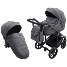 Коляска 2 в 1 Adamex Locco Tip TK-57 графит (681021): Тип коляски Универсальная коляска (2-в-1)