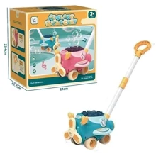 Каталка з мильними бульбашками LIER TOYS Літак (бірюзова) (134-73A): Тип каталка
