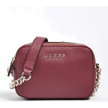 Женская сумка кросс боди Guess Robyn бордовая (HWEV7180140-MER): Пол Женский