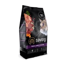 Сухой корм Savory Adult Cat Steril Fresh Lamb & Chicken для кастрированных котов и стерилизованных кошек 2 кг (30112): Тип Сухой корм