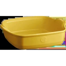 Форма для запекания Emile Henry Ovenware 28х24 см жёлтая (902050): Крышка Нет