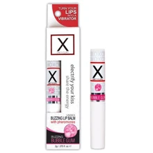 Стимулюючий бальзам для губ унісекс Sensuva - X on the Lips Bubble Gum з феромонами, жуйка: Форма випуску Бальзам для губ
