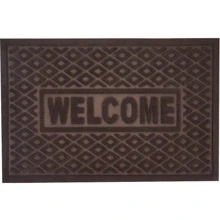 Коврик под двери Мой Дом Welcome 40х60 см коричневый (TZR01453/Br): undefined undefined