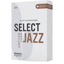 Трости для альт саксофона D'ADDARIO Organic Select Jazz - Alto Sax Unfiled 3H - 10 Pack: Производитель RICO