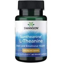 Swanson Suntheanine L-Theanina 100mg Л-теанин 60 вегетарианских капсул: Форма выпуска Капсулы