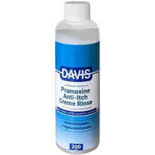 Кондиционер от зуда для собак и котов Davis Pramoxine Anti-Itch Creme Rinse с 1% прамоксин гидрохлоридом 200 мл (55757): Тип средства Кондиционеры