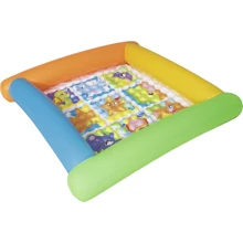 Bestway Басейн 52240 детский, надувное дно, ремкомплект, 132-132-23 см.: undefined undefined