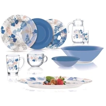 Столовий сервіз Luminarc AMB Floral Mix 46 пр. (Q3547): Кількість персон 6