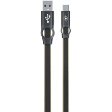 Кабель Gelius USB Cable to microUSB Pro Flexible 2 1m Black (GP-UC07m): Тип USB Cable - microUSB