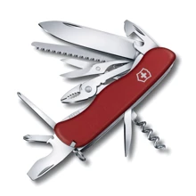 Мультитул Victorinox Hercules 111мм/18предметов/красный нейлон (0.8543): Тип мультитул (многофункциональный инструмент)