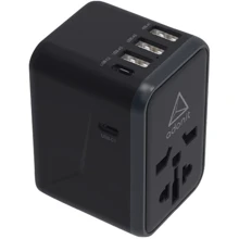 Зарядний пристрій Adonit USB Wall Charger Universal Travel 61W Black (PD-3A2C): Особливості USB-C