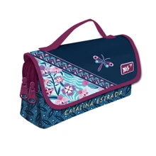 Пенал м'який YES PH-2-2 Catalina Estrada.Pattern, синій / фіолетовий (533009): Рік випуску колекції 2021