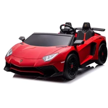 Детский электромобиль Bambi Racer Lamborghini Aventador красный (M 5738AL-3): Вид автомобиль