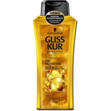 Schwarzkopf Gliss Kur Oil Nutritive Shampoo 400 ml Шампунь для сухих, поврежденных волос с секущимися кончиками: Пол Для женщин