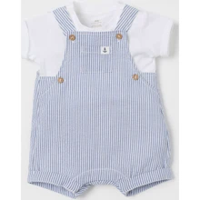 Костюм H & M 611-836173 56 см блакитний: Стать хлопчик