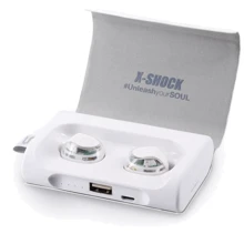 Навушники Soul X-Shock, White (SX15WH): Тип конструкції вакуумні