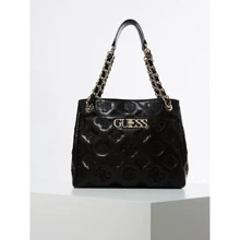 Женская сумка тоут Guess Guess Chic Girlfriend Carryall черная (HWSG7589230-BLA): Пол Женский
