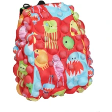 Рюкзак MadPax Bubble Half, цвет UNDER THE RED (мульти) (M/MON/RED/HALF): Возрастная группа от 6 до 10 лет