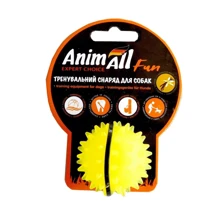 Мяч для собак AnimAll АФ Каштан 7 см желтый: Производитель AnimAll