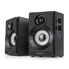 Акустична система REAL-EL S-217 Black (EL121200013): Формат акустики 2.0