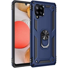 Аксессуар для смартфона Mobile Case Shockproof Serge Magnetic Ring Navy Blue for Samsung A425 Galaxy A42: Совместимость Samsung A425 Galaxy A42