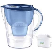 Фільтр-глечик BRITA Marella XL Memo MXPro 3.5 л (2 л очищеної води) з фільтр-картриджем, синій (1052778): undefined undefined