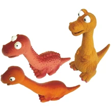 Игрушка для собак TATRAPET Toys Fun Динозавр латексный с пищалкой 19.5-30.5 см в ассортименте: Производитель TATRAPET