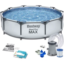 Бассейн Bestway каркасный 56408 круглый 305-76см 305-85-29см: undefined undefined