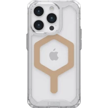 Чехол для iPhone Urban Armor Gear UAG Plyo Magsafe Ice/Gold (114286114381) for iPhone 15 Pro: Цвет золотой