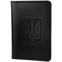 Чоловіча обкладинка для документів DNK Leather чорна (DNK-minidoc-R-Gerb-colJ): Стать Мужской