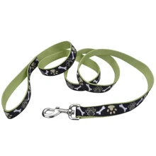 Поводок Coastal Pet Attire Ribbon для собак коричневые лапки 2.5 см 1.8 м (42869): Тип Поводок